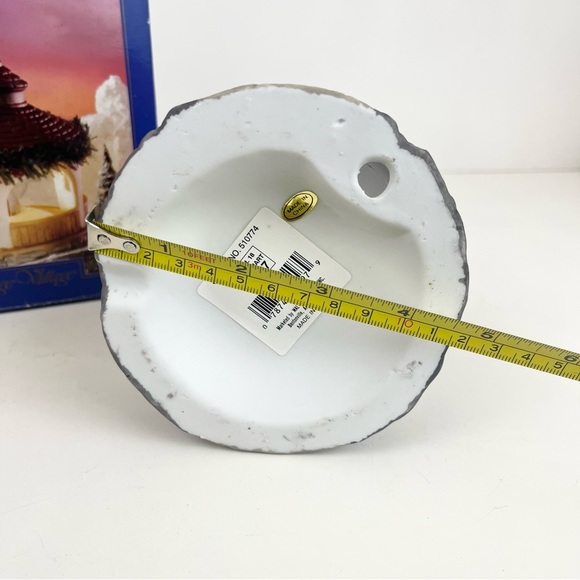 Holiday Time Vintage Village Hand Painted Porcelain Light Up Gazebo New In Box - Picture 12 of 14